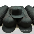 2022 Neue schwarze Flachrand Mesh Cap